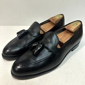 FULLY RESOLED Alden 660 Tassel Moccasin Loafer (Black Calf) Made in USA 12 A/C